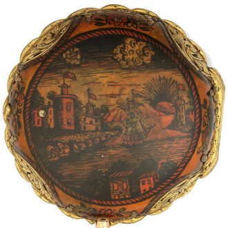 English gilt-metal pair case quarter striking clock watch Circa 1780