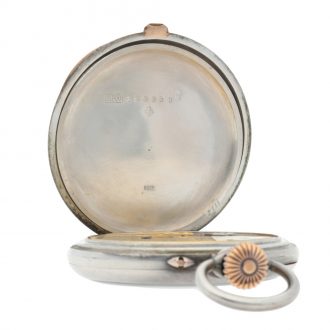 Swiss Chronometer Gondolo watch with 24 hour dial Circa 1908