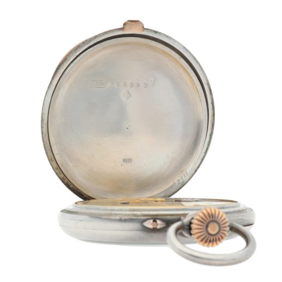 Swiss Chronometer Gondolo watch with 24 hour dial Circa 1908 Swiss Chronometer Gondolo watch with 24 hour dial Circa 1908