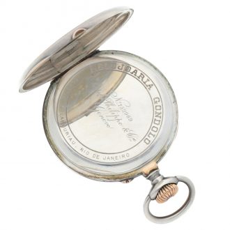 Swiss Chronometer Gondolo watch with 24 hour dial Circa 1908