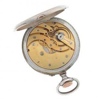 Swiss Chronometer Gondolo watch with 24 hour dial Circa 1908