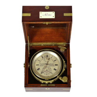 Scottish brass marine chronometer deck watch Circa 1880