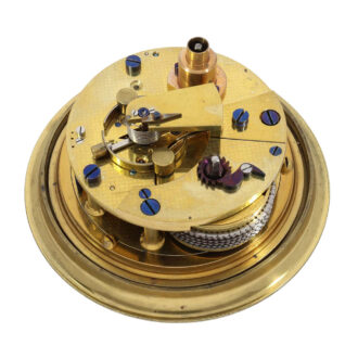Scottish brass marine chronometer deck watch Circa 1880