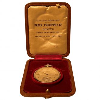 Swiss stainless steel open faced lever pocket watch Circa 1937