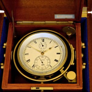 German deck watch with spring detent escapement Circa 1951