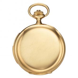 Swiss gold minute repeating hunting cased watch Circa 1903