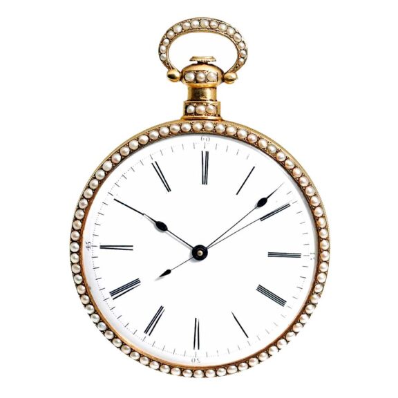 Swiss oversized, extremely rare enamel watch Circa 1850 Swiss oversized, extremely rare enamel watch Circa 1850