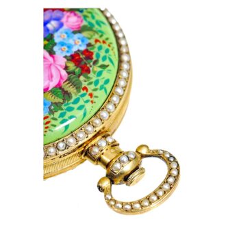Swiss oversized, extremely rare enamel watch Circa 1850 Swiss oversized, extremely rare enamel watch Circa 1850