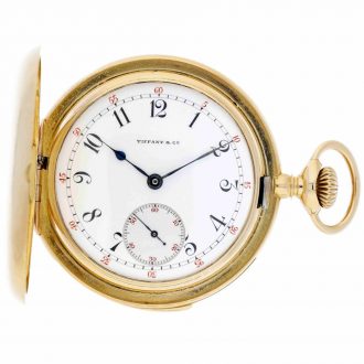 Swiss yellow gold five minute repeating pocket watch Circa 1902