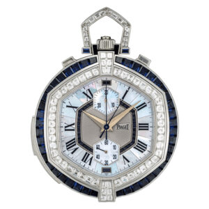 Unique Swiss minute repeating chronograph watch Circa 2000