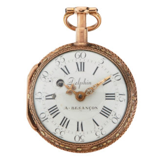 Rare French quarter repeater with visible striking Circa 1780