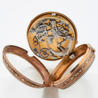 Rare French quarter repeater with visible striking Circa 1780