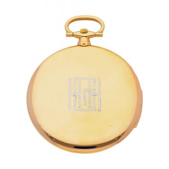 French gold open faced minute repeating lever watch Circa 1918