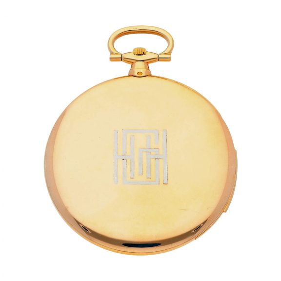 French gold open faced minute repeating lever watch Circa 1918 French gold open faced minute repeating lever watch Circa 1918