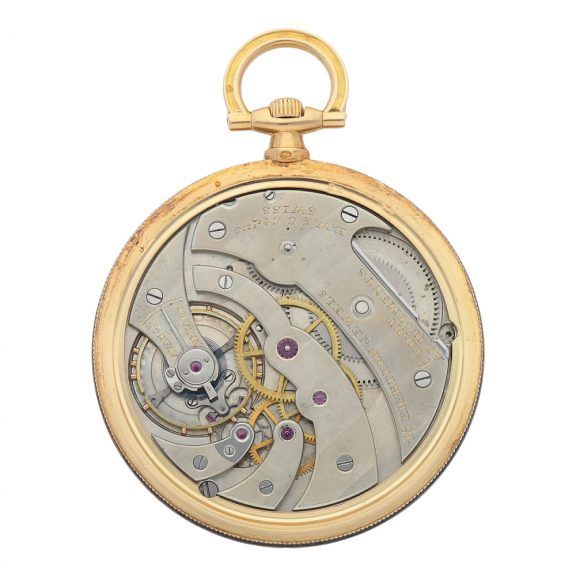 French 18 carat gold open faced pocket watch Circa 1930 French 18 carat gold open faced pocket watch Circa 1930