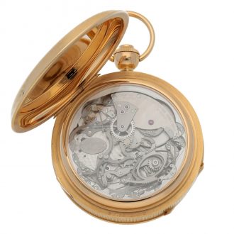French tourbillon watch with grande et petite sonnerie Circa 2010 French tourbillon watch with grande et petite sonnerie Circa 2010