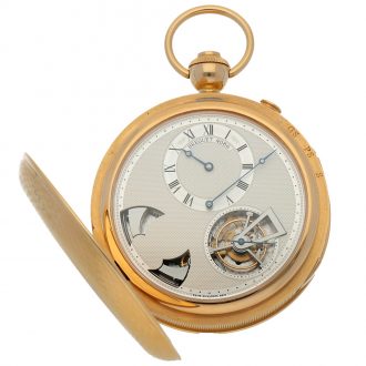 French tourbillon watch with grande et petite sonnerie Circa 2010 French tourbillon watch with grande et petite sonnerie Circa 2010