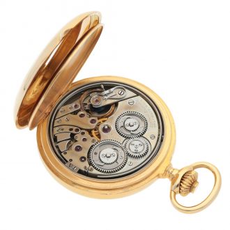 Swiss gold trip minute repeating lever watch Circa 1902 Swiss gold trip minute repeating lever watch Circa 1902