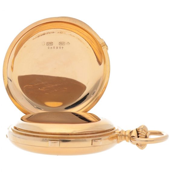Swiss minute repeating split seconds chronograph Circa 1889 Swiss minute repeating split seconds chronograph Circa 1889