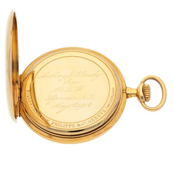 Fine Swiss 18k yellow gold open faced pocket watch Circa 1910 Fine Swiss 18k yellow gold open faced pocket watch Circa 1910