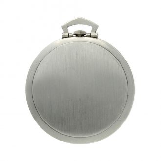 Swiss stainless steel open faced lever pocket watch Circa 1920 Swiss stainless steel open faced lever pocket watch Circa 1920