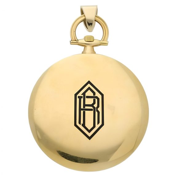 Rare French gold lever pocket watch by Cartier Circa 1925 Rare French gold lever pocket watch by Cartier Circa 1925