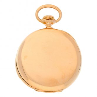 Swiss gold five minute repeating lever watch Circa 1899