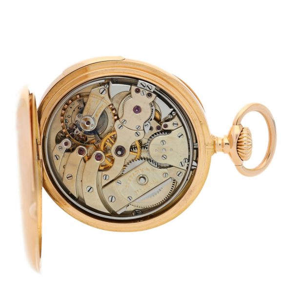 Swiss gold five minute repeating lever watch Circa 1899 Swiss gold five minute repeating lever watch Circa 1899