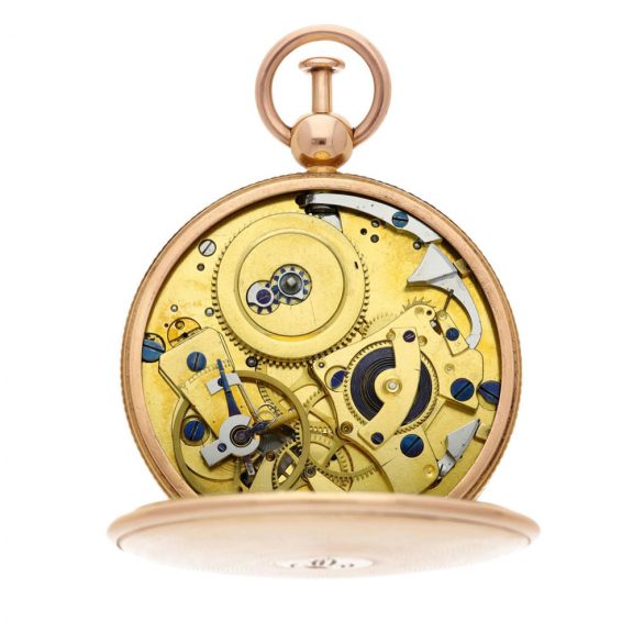 French open faced quarter repeating pocket watch Circa 1807 French open faced quarter repeating pocket watch Circa 1807