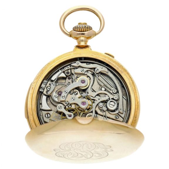 Swiss repeating split seconds chronograph watch Circa 1920 Swiss repeating split seconds chronograph watch Circa 1920