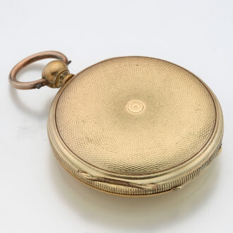 English gilt jumping seconds duplex watch Circa 1804