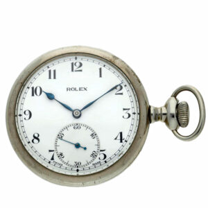 Swiss platinette open faced lever pocket watch Circa 1920