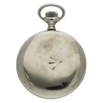 Swiss platinette open faced lever pocket watch Circa 1920 Swiss platinette open faced lever pocket watch Circa 1920