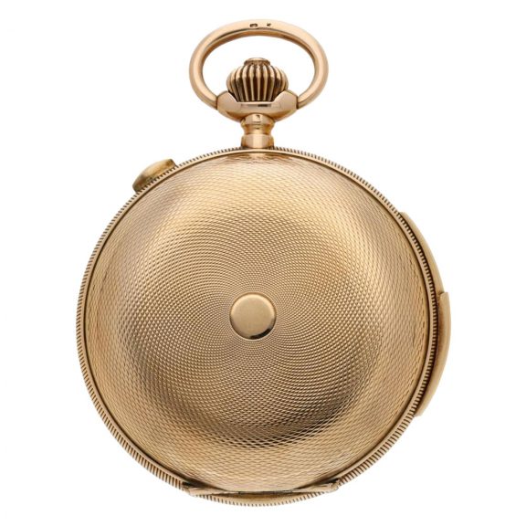 Swiss minute repeating chronograph pocket watch Circa 1900 Swiss minute repeating chronograph pocket watch Circa 1900