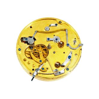 Swiss unique gold watch with musical movement Circa 1790