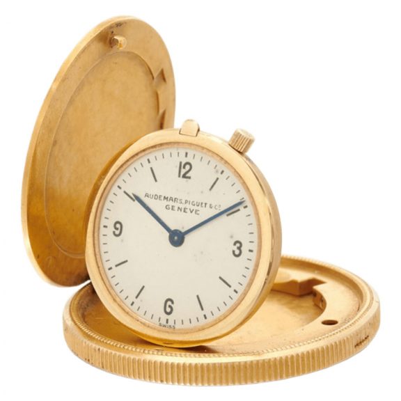 Swiss gold coin of 1887 fitted with concealed watch Circa 1940 Swiss gold coin of 1887 fitted with concealed watch Circa 1940