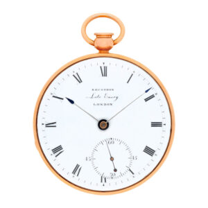 English dumb quarter repeating cylinder watch Circa 1806