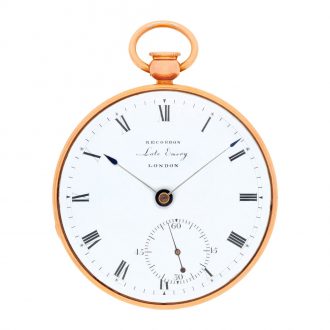 English dumb quarter repeating cylinder watch Circa 1806