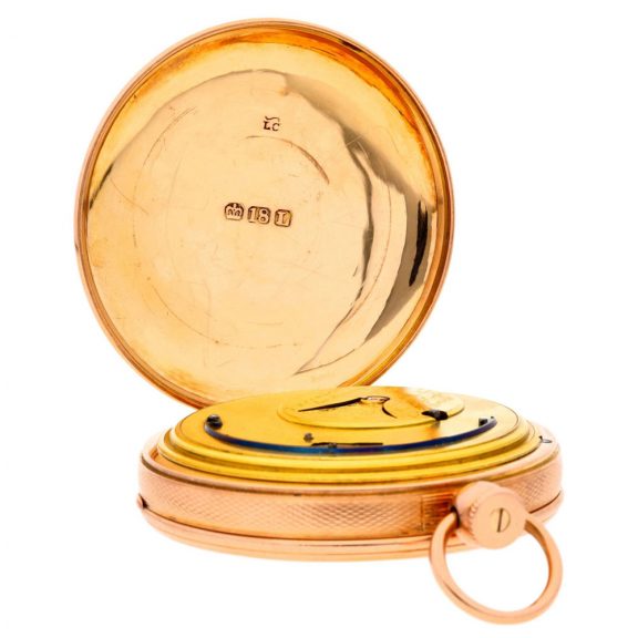 English dumb quarter repeating cylinder watch Circa 1806 English dumb quarter repeating cylinder watch Circa 1806