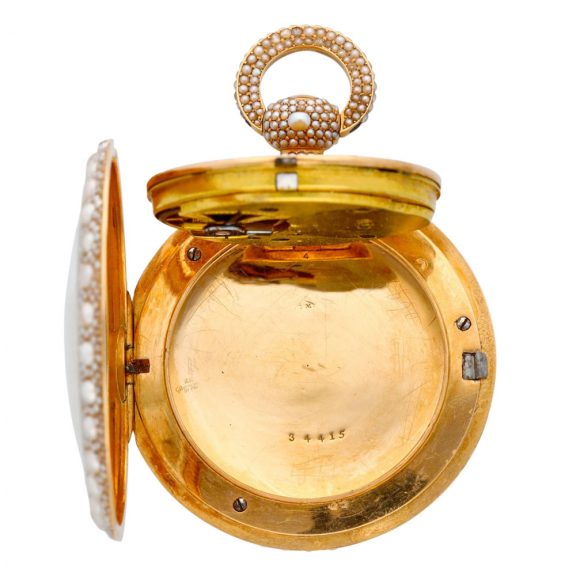 Swiss gold cylinder watch for the Chinese market Circa 1830 Swiss gold cylinder watch for the Chinese market Circa 1830