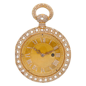 Swiss gold cylinder watch for the Chinese market Circa 1830