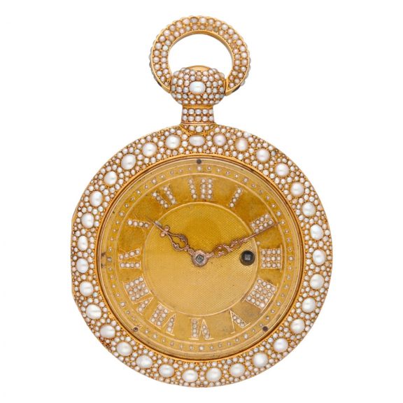 Swiss gold cylinder watch for the Chinese market Circa 1830