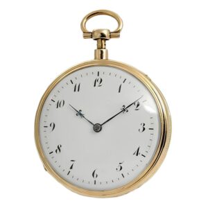 Swiss rare repeating watch with musical movement Circa 1820