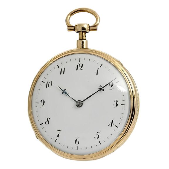 Swiss rare repeating watch with musical movement Circa 1820