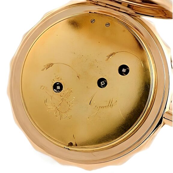 Swiss repeating watch with musical movement Circa 1810 Swiss repeating watch with musical movement Circa 1810