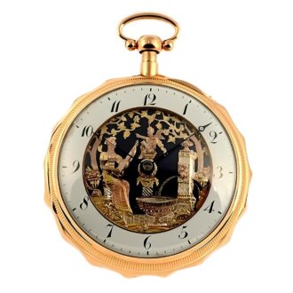 Swiss repeating watch with musical movement Circa 1810 Swiss repeating watch with musical movement Circa 1810