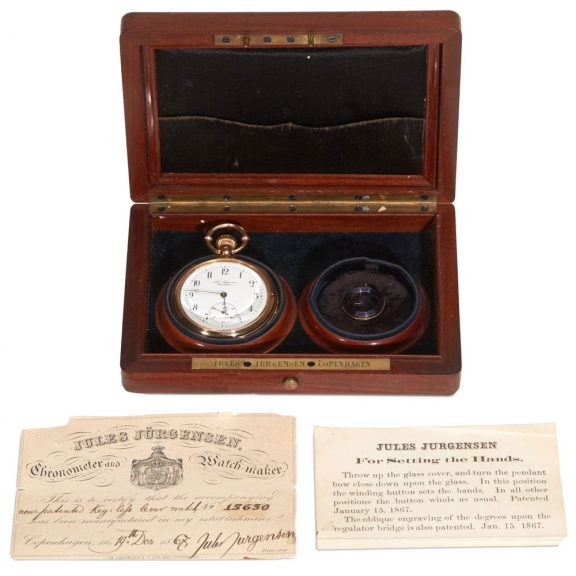 Danish gold minute repeating lever pocket watch Circa 1890 Danish gold minute repeating lever pocket watch Circa 1890