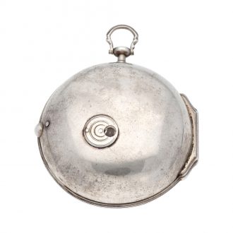 Rare, early Swiss silver astronomical verge watch Circa 1700