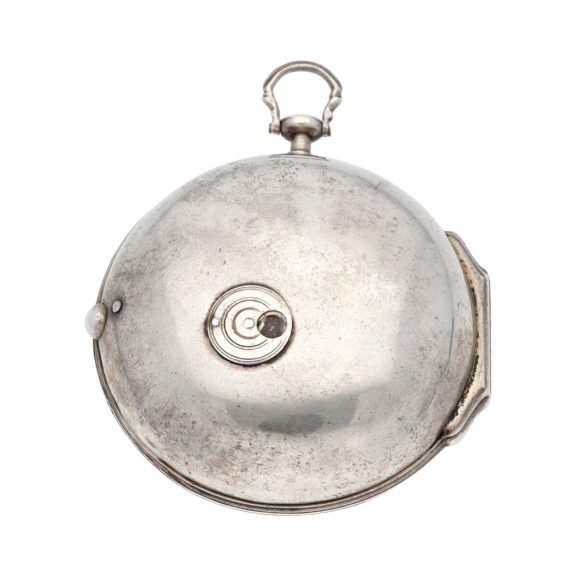 Rare, early Swiss silver astronomical verge watch Circa 1700 Rare, early Swiss silver astronomical verge watch Circa 1700