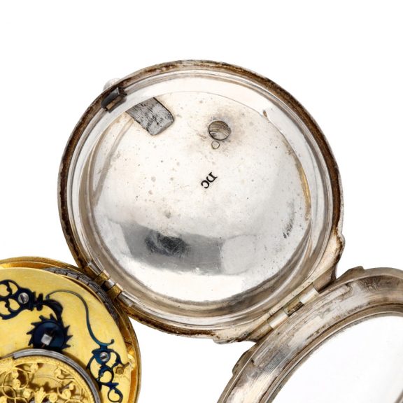 Rare, early Swiss silver astronomical verge watch Circa 1700 Rare, early Swiss silver astronomical verge watch Circa 1700